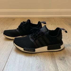 Authentic adidas NMD R1 Japanese Core - Black size 6 youth / size 8 women’s